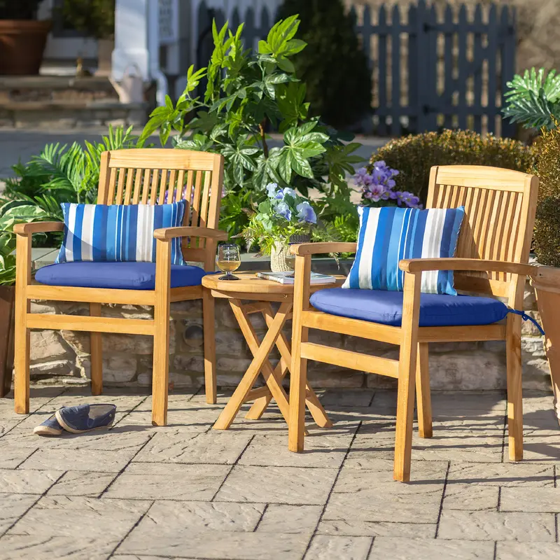 Teak Chat Set, 3-Piece