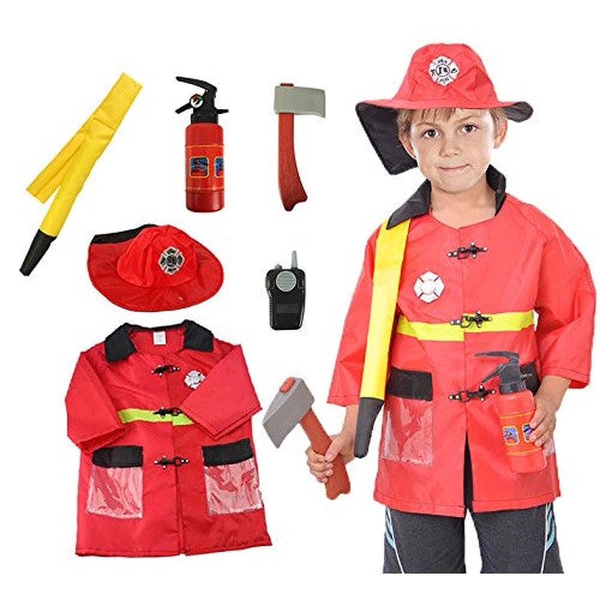 -  Firefighter Role Play Costume for Kids