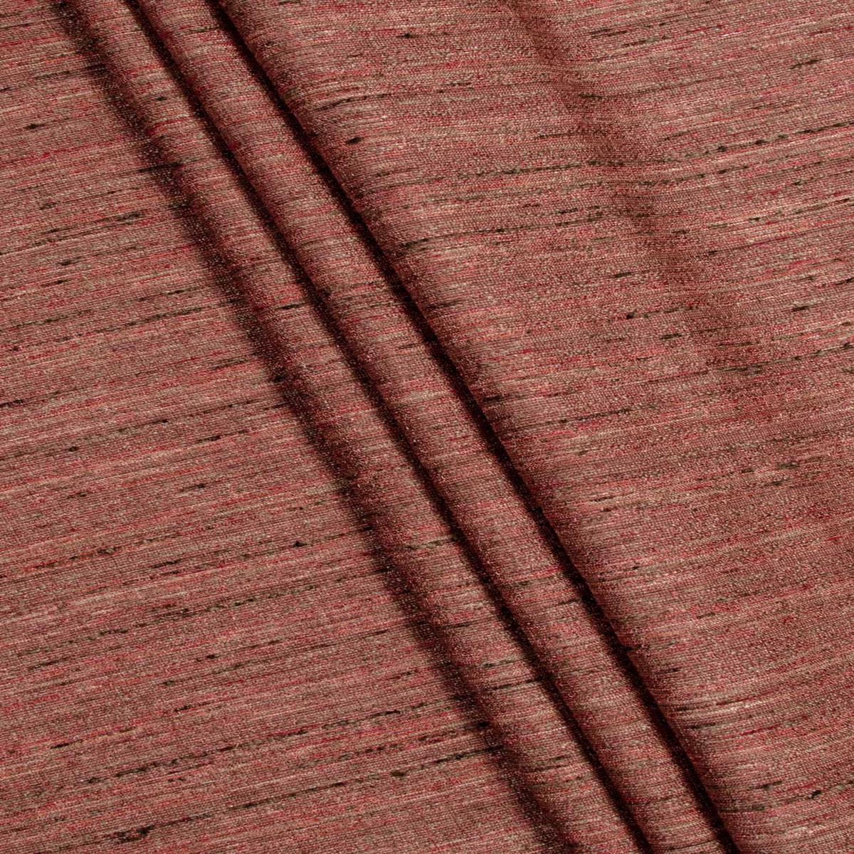 'English Vermillon' Faux Silk Textured Made-to-Measure Shades (Brick Red)