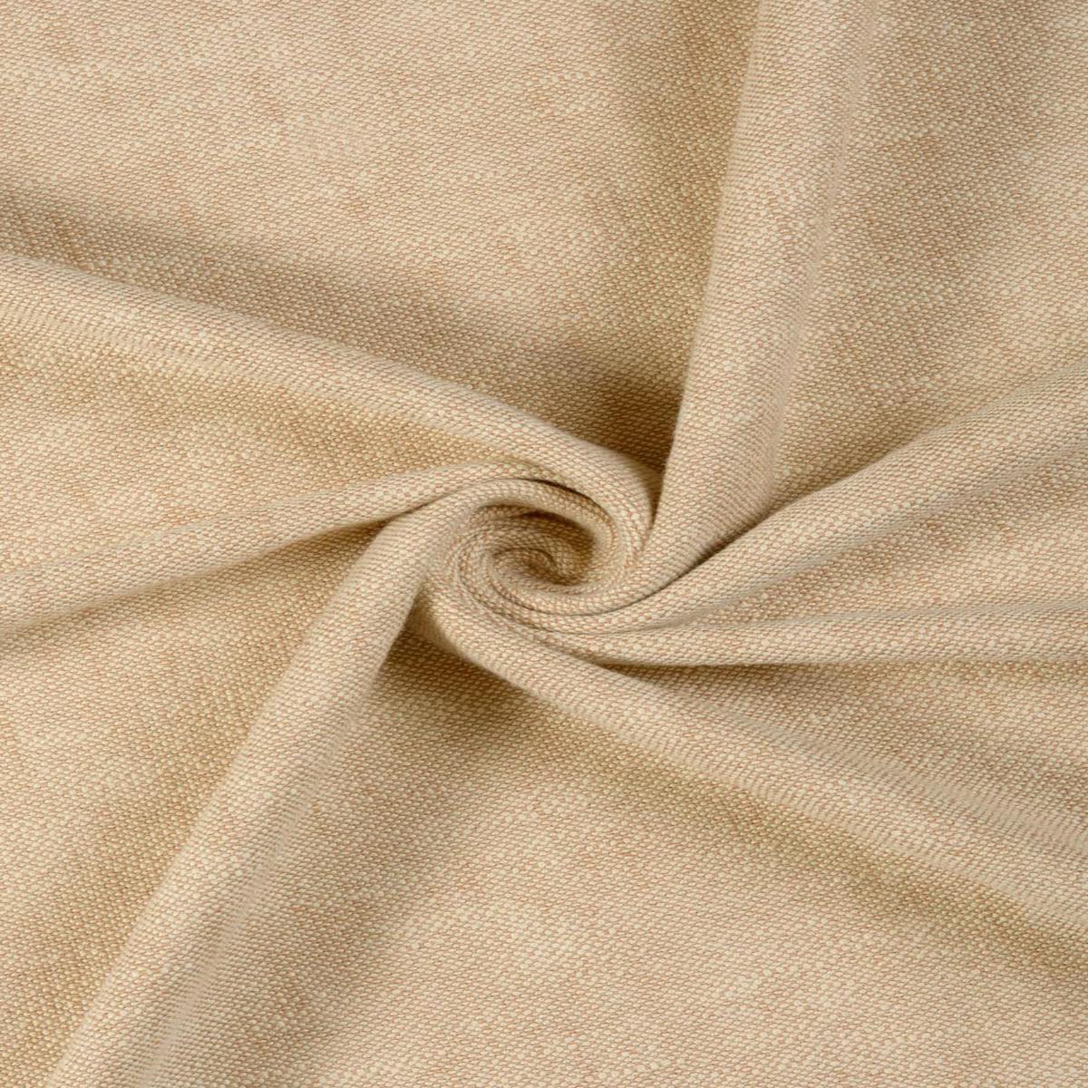 'Desert Soil' Plain Cotton Custom Roman Blinds (Pale Beige/ Tan Brown)